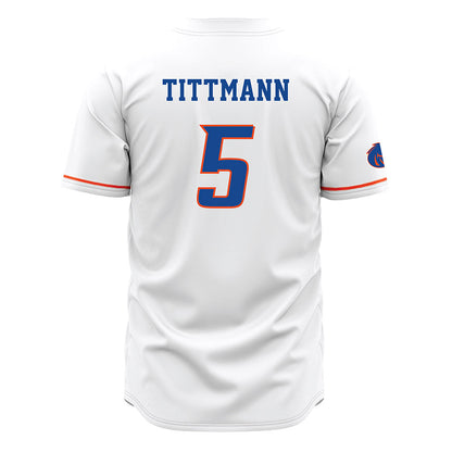 Boise State - NCAA Women's Volleyball : Azzy Tittmann - White Jersey-1