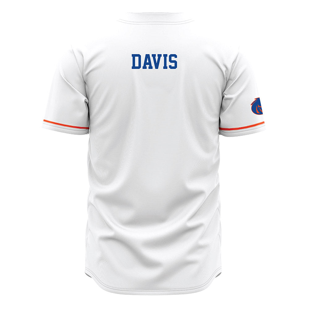 Boise State - NCAA Women's Track & Field : Shyniece Davis - White Jersey-1
