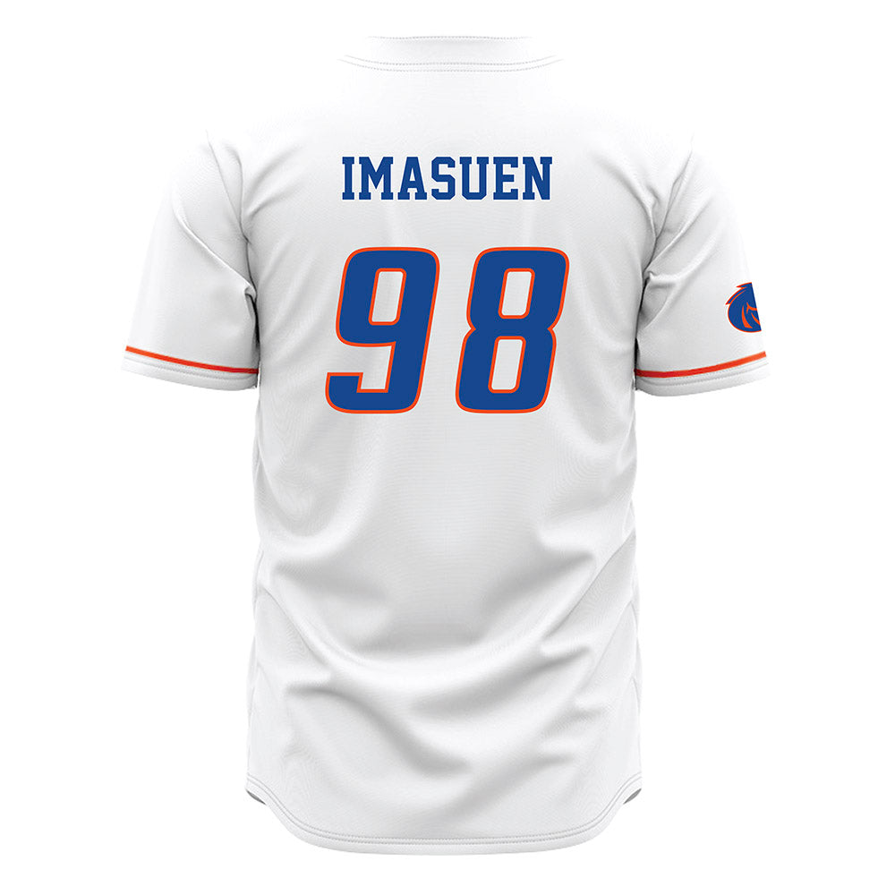 Boise State - NCAA Football : Bethel Imasuen - White Jersey-1