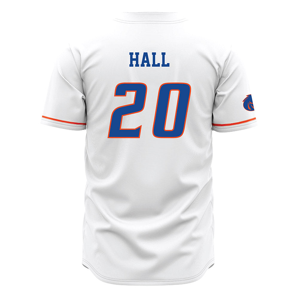 Boise State - NCAA Football : Kyle Hall - White Jersey-1