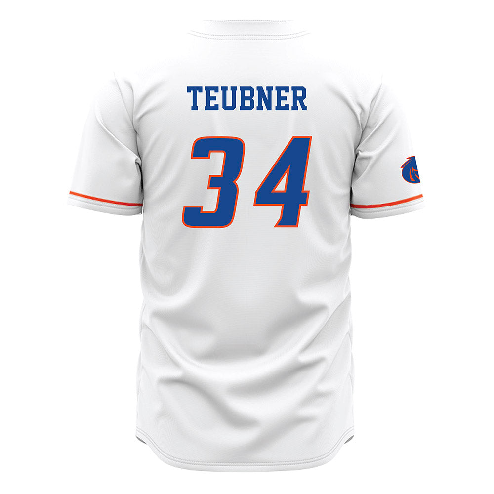 Boise State - NCAA Football : Alexander Teubner - White Jersey