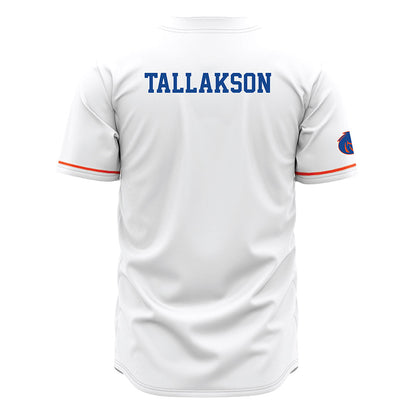 Boise State - NCAA Men's Tennis : Avery Tallakson - White Jersey-1