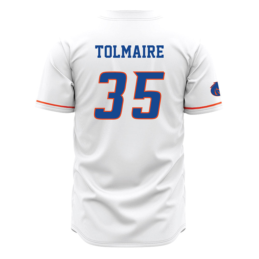 Boise State - NCAA Football : Treyvon Tolmaire - White Jersey-1