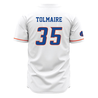 Boise State - NCAA Football : Treyvon Tolmaire - White Jersey-1