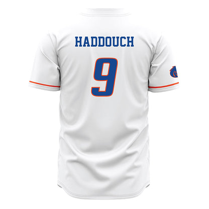 Boise State - NCAA Men's Tennis : Idriss Haddouch - White Jersey