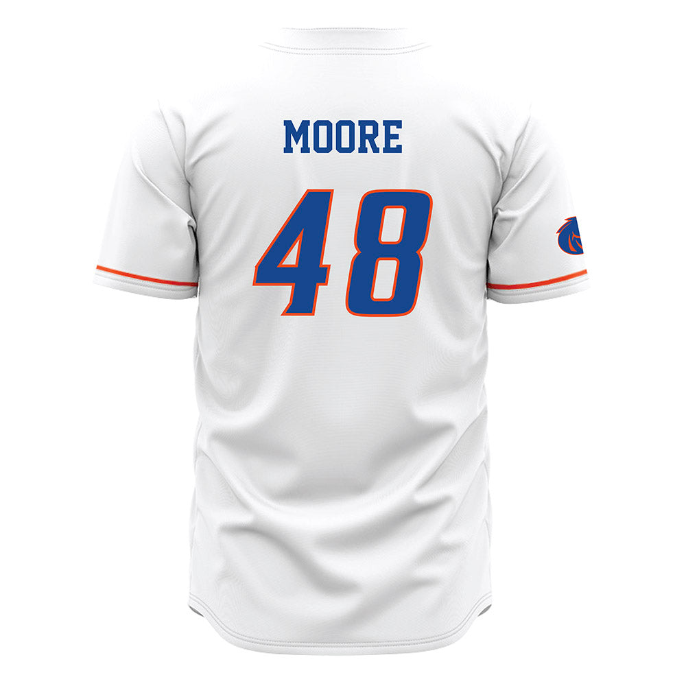 Boise State - NCAA Football : Canaan Moore - White Jersey-1
