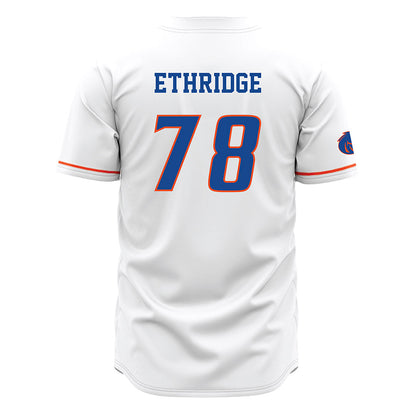 Boise State - NCAA Football : Tyler Ethridge - White Jersey-1