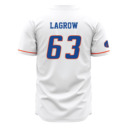 Boise State - NCAA Football : Connor LaGrow - White Jersey-1