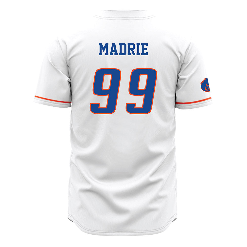 Boise State - NCAA Football : Michael Madrie - White Jersey-1