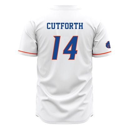 Boise State - NCAA Football : Max Cutforth - White Jersey-1