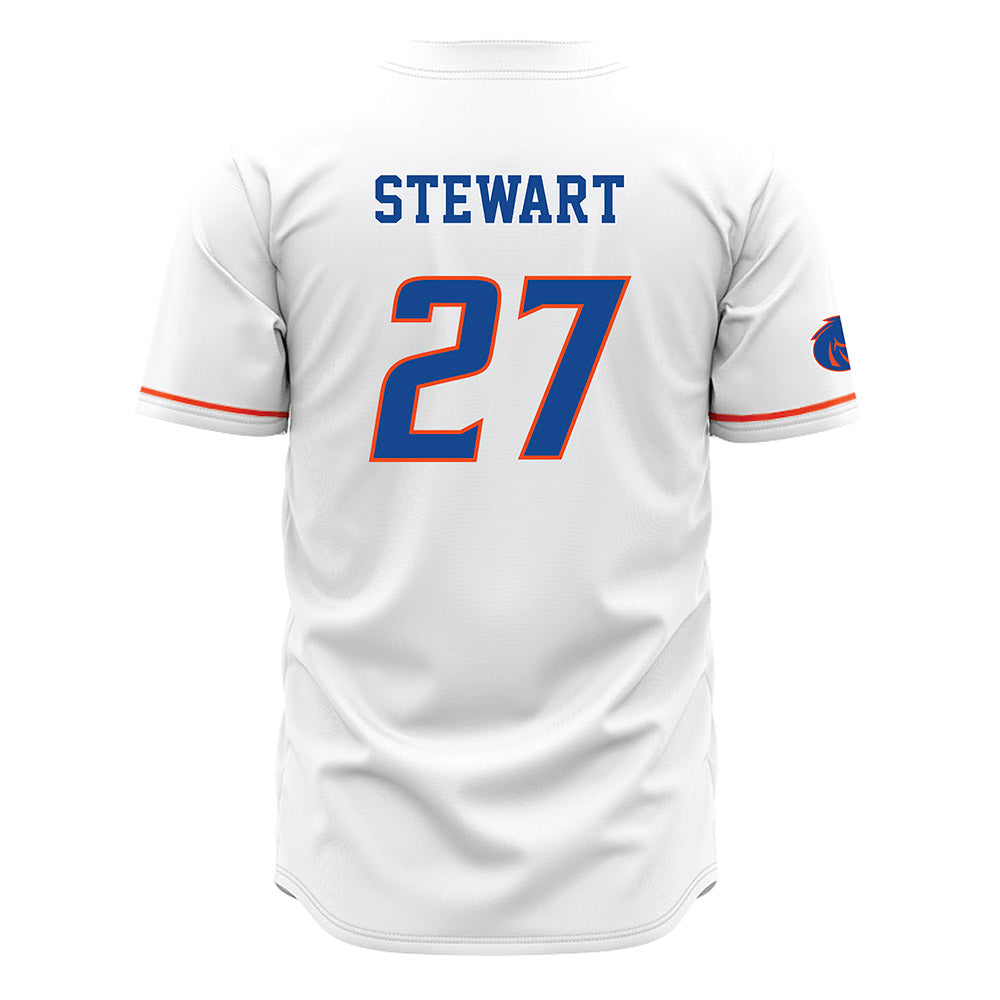 Boise State - NCAA Football : Harry Stewart - White Jersey-1