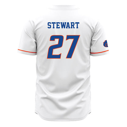 Boise State - NCAA Football : Harry Stewart - White Jersey-1