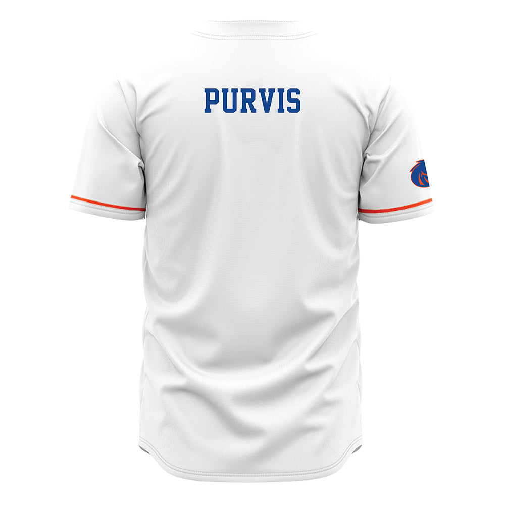 Boise State - NCAA Beach Volleyball : Tessa Purvis - White Jersey-1