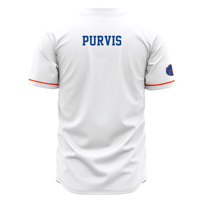 Boise State - NCAA Beach Volleyball : Tessa Purvis - White Jersey-1