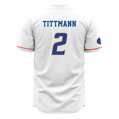 Boise State - NCAA Women's Volleyball : Azzy Tittmann - White Jersey-1
