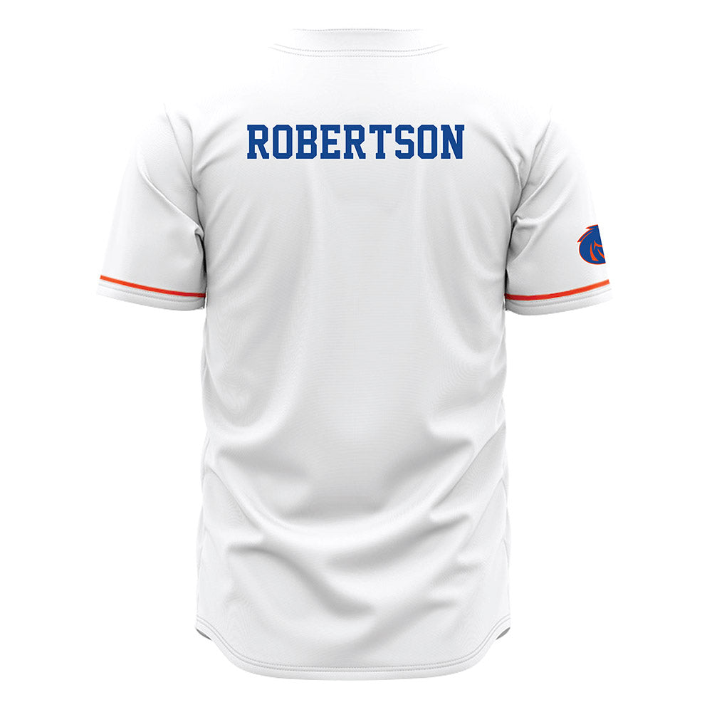 Boise State - NCAA Women's Track & Field : Kaiya Robertson - White Jersey-1