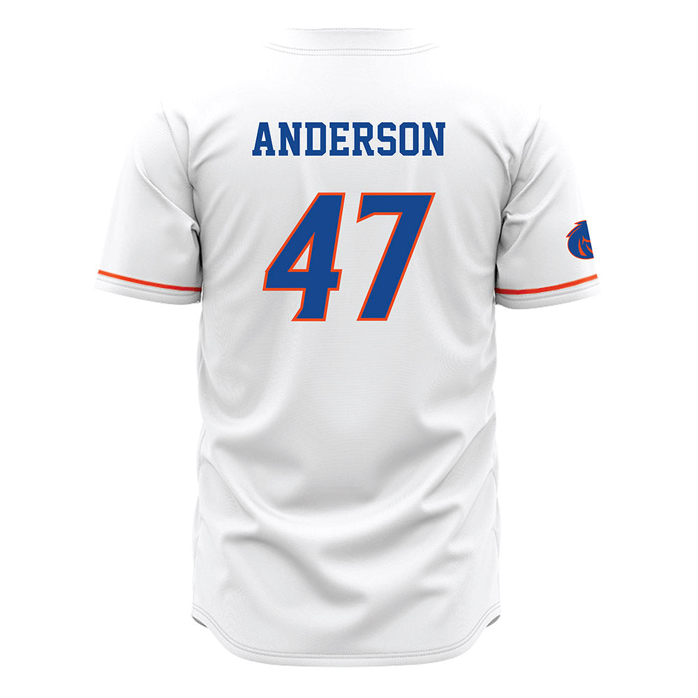 Boise State - NCAA Football : Kaden Anderson - White Jersey-1