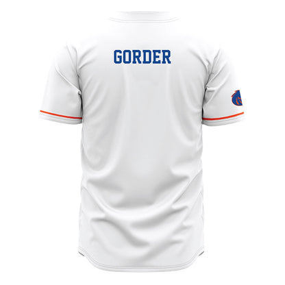 Boise State - NCAA Men's Golf : Chase Gorder - White Jersey-1