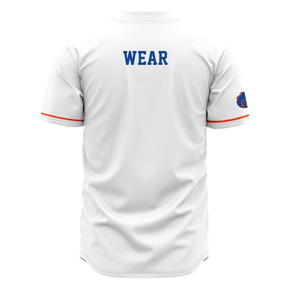 Boise State - NCAA Men's Track & Field : Oliver Wear - White Jersey-1