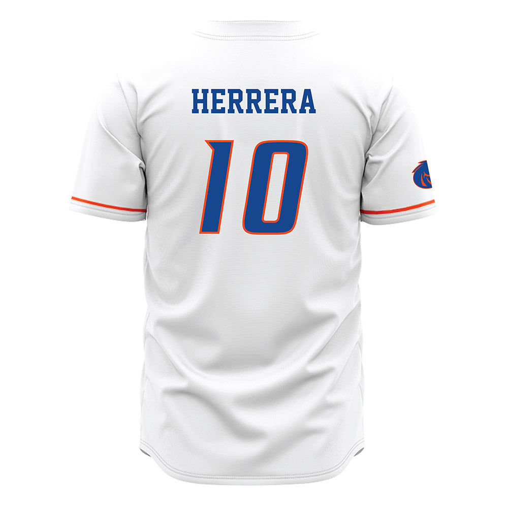 Boise State - NCAA Football : Cash Herrera - White Jersey-1