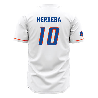 Boise State - NCAA Football : Cash Herrera - White Jersey-1