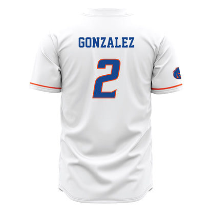 Boise State - NCAA Softball : Marissa Gonzalez - White Jersey-1