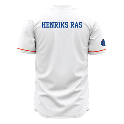 Boise State - NCAA Football : Gustaf Henriks Ras - White Jersey-1
