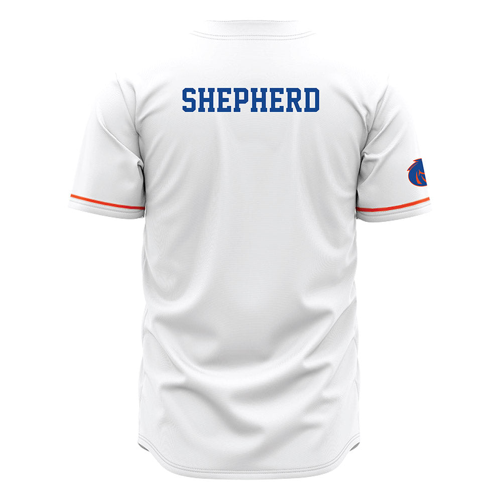 Boise State - NCAA Men's Golf : Ryan Shepherd - White Jersey-1