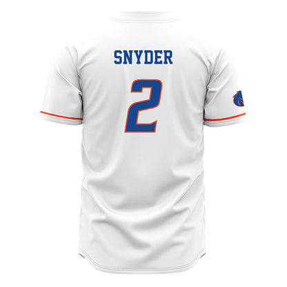 Boise State - NCAA Women's Volleyball : Sadie Snyder - White Jersey-1