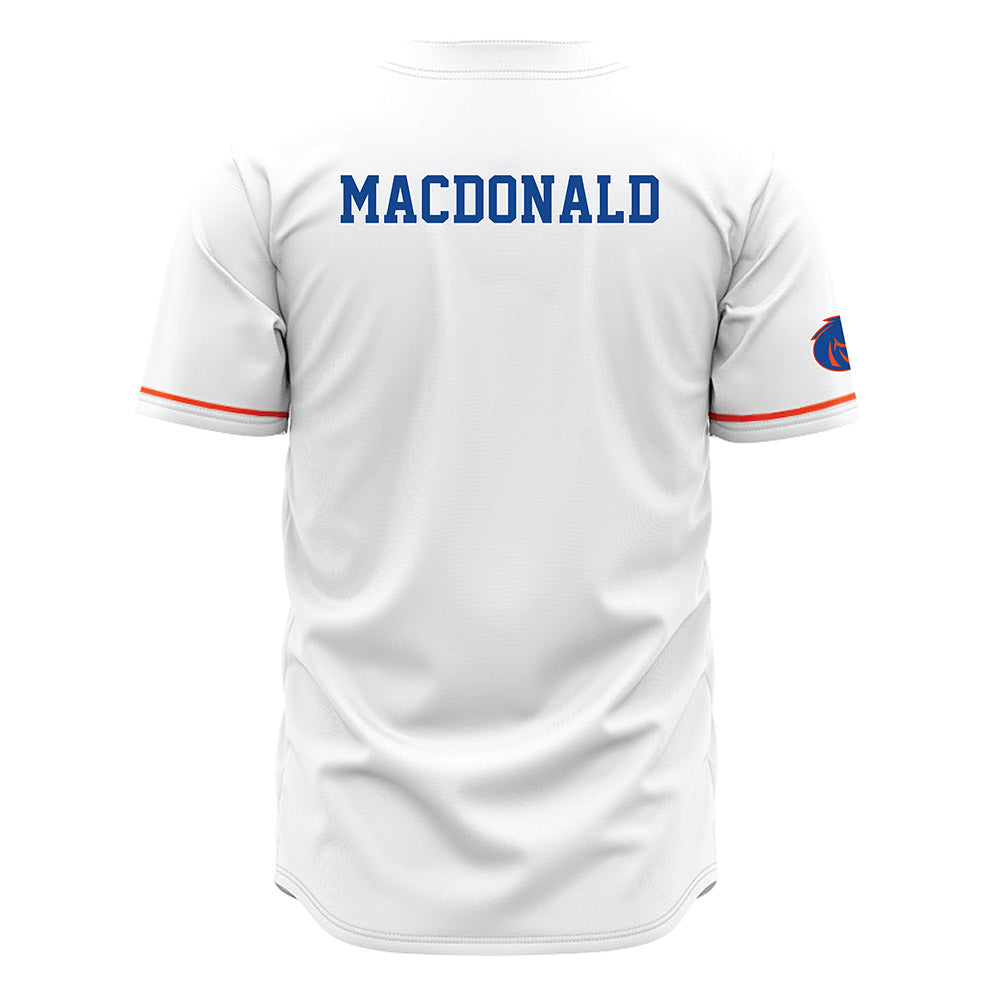 Boise State - NCAA Beach Volleyball : Kate MacDonald - White Jersey-1