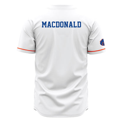 Boise State - NCAA Beach Volleyball : Kate MacDonald - White Jersey-1