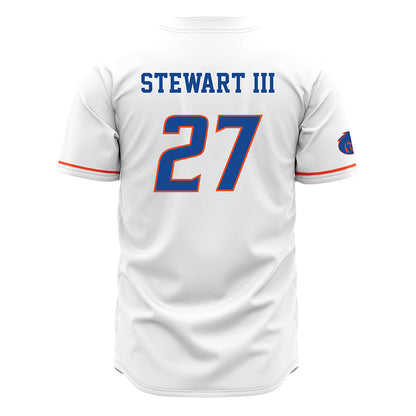 Boise State - NCAA Football : Harry Stewart III - White Jersey-1