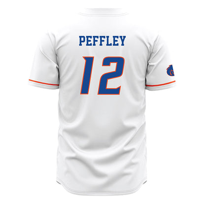 Boise State - NCAA Softball : Grace Peffley - White Jersey-1