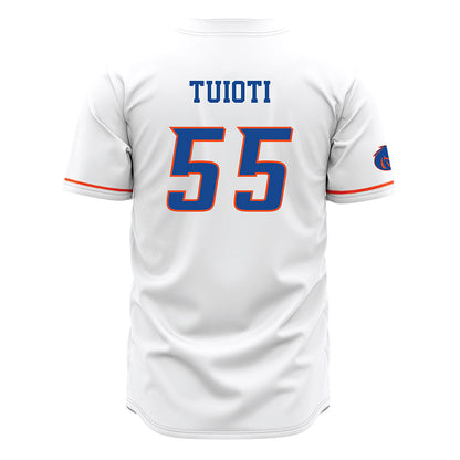 Boise State - NCAA Football : Mana Tuioti - White Jersey-1