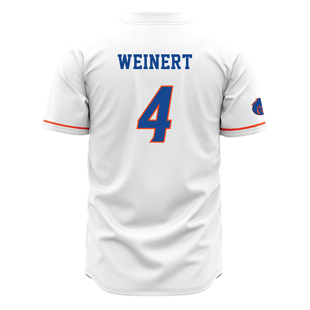 Boise State - NCAA Women's Volleyball : Reese Weinert - White Jersey-1