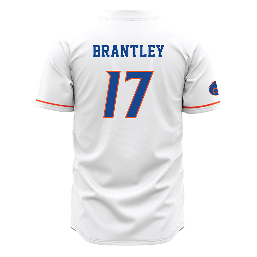 Boise State - NCAA Football : Logan Brantley - White Jersey-1