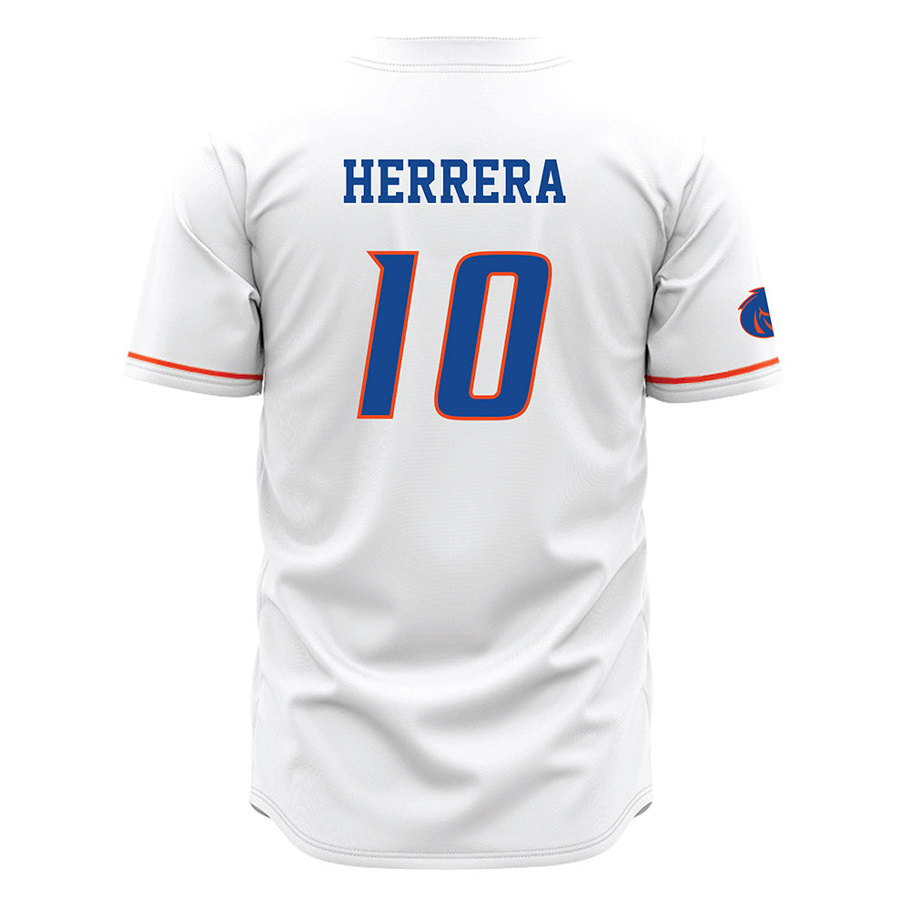 Boise State - NCAA Football : Cash Herrera - White Jersey-1