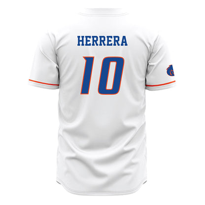 Boise State - NCAA Football : Cash Herrera - White Jersey-1