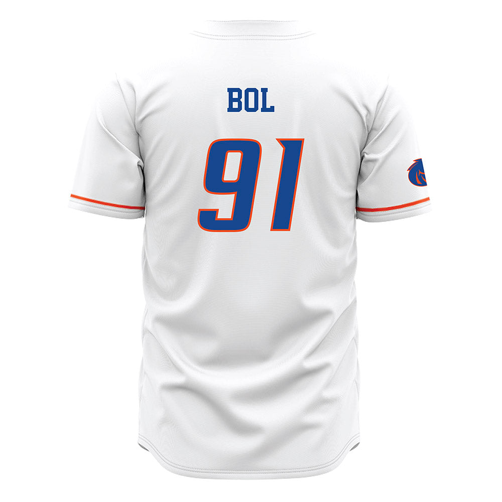 Boise State - NCAA Football : Bol Bol - White Jersey-1