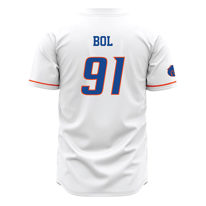 Boise State - NCAA Football : Bol Bol - White Jersey-1