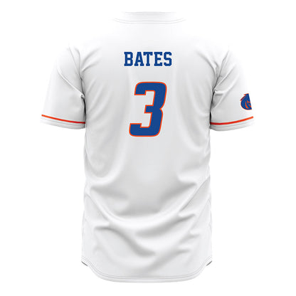 Boise State - NCAA Football : Cameron Bates - White Jersey-1