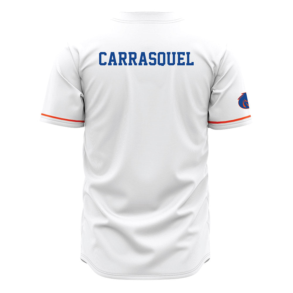 Boise State - NCAA Women's Tennis : Lorelyz Marruffo Carrasquel - White Jersey-1