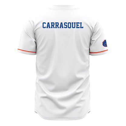 Boise State - NCAA Women's Tennis : Lorelyz Marruffo Carrasquel - White Jersey-1
