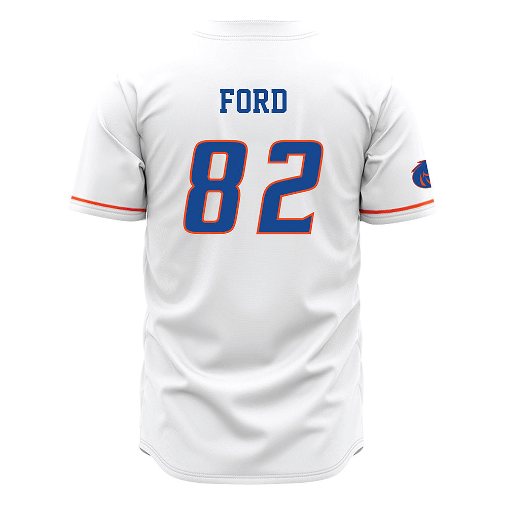 Boise State - NCAA Football : Ben Ford - White Jersey-1
