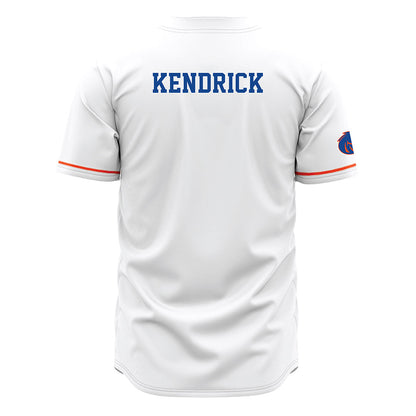 Boise State - NCAA Women's Track & Field : Abby Kendrick - White Jersey-1