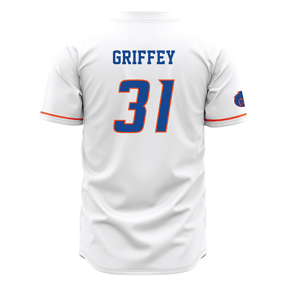 Boise State - NCAA Football : Tevin Griffey - White Jersey