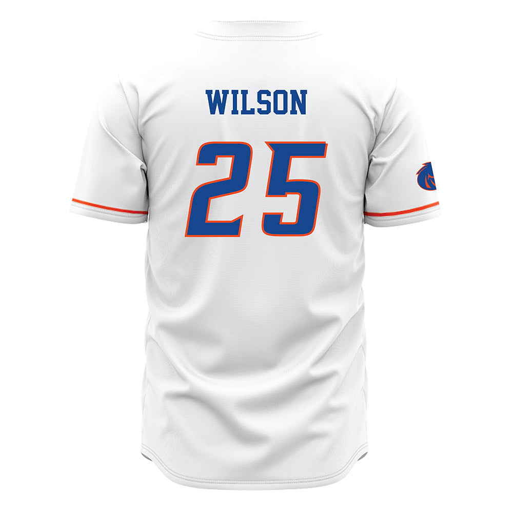 Boise State - NCAA Women's Soccer : Campbell Wilson - White Jersey-1