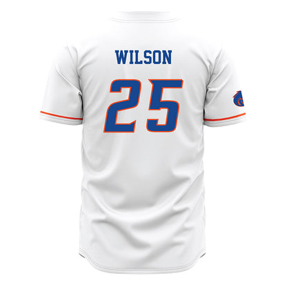 Boise State - NCAA Women's Soccer : Campbell Wilson - White Jersey-1