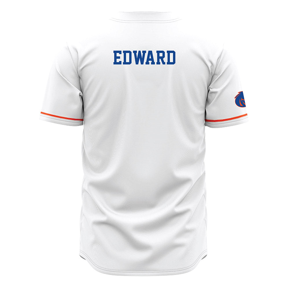 Boise State - NCAA Football : Mikaio Edward - White Jersey-1