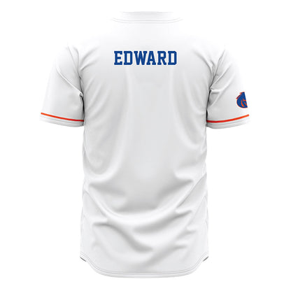 Boise State - NCAA Football : Mikaio Edward - White Jersey-1